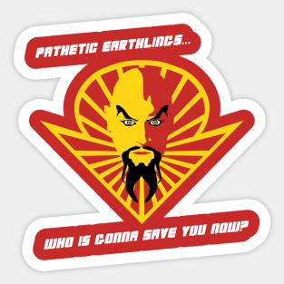 Ming The Merciless Sticker